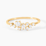 Bague Illumia Or Jaune Oxyde De Zirconium - Solitaires Femme | Marc Orian