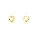 Boucles D'oreilles Puces Berangere Cercle 3 Or Jaune - Puces Femme | Marc Orian