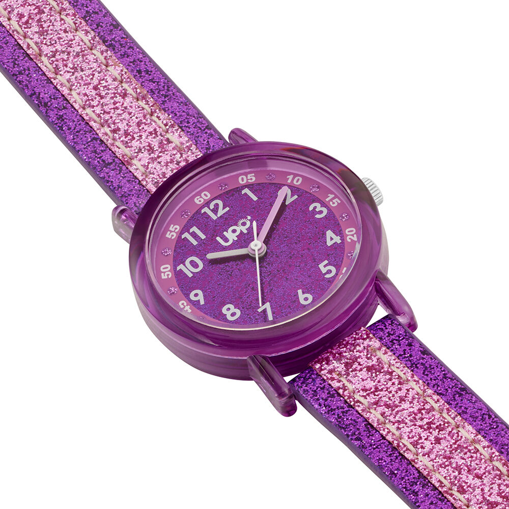 Montre Upp Tikky Blossom Violet - Montres &eacute;tanches Enfant | Marc Orian