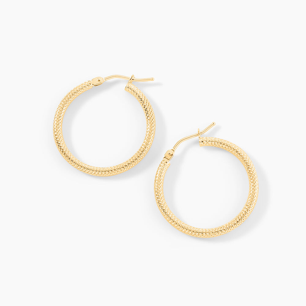 Cr&eacute;oles Ulrica Or Jaune - Cr&eacute;oles Femme | Marc Orian