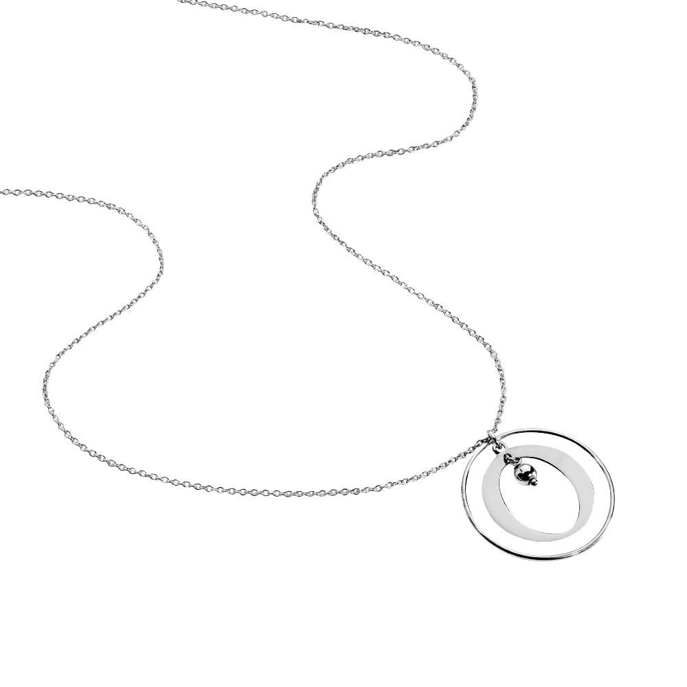 Collier Katy Argent Blanc - Colliers Femme | Marc Orian