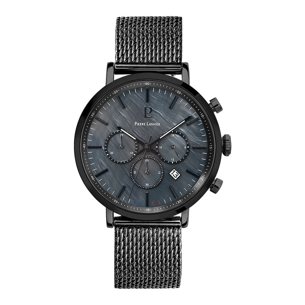 Montre Pierre Lannier Baron Noir - Montres étanches Homme | Marc Orian