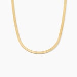 Collier Ivria Maille Heringbone Or Jaune - Chaines Femme | Marc Orian