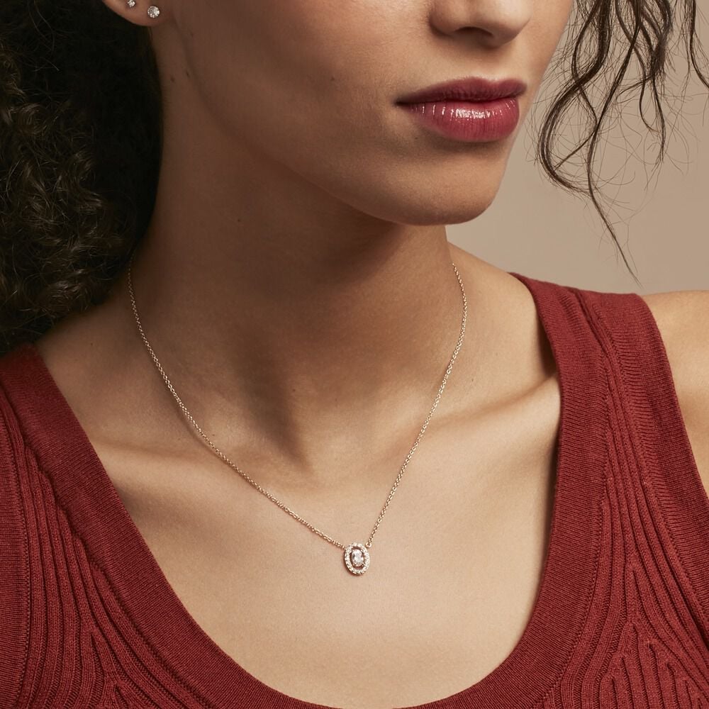 Collier Classical Plaqué Or Jaune Oxyde De Zirconium - Colliers avec pierres Femme | Marc Orian