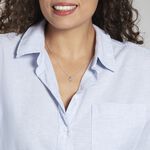 Pendentif Miyah Or Blanc Topaze - Pendentifs Femme | Marc Orian