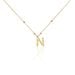 Collier Plaqué Or Jaune Lettra - Colliers fantaisie Femme | Marc Orian