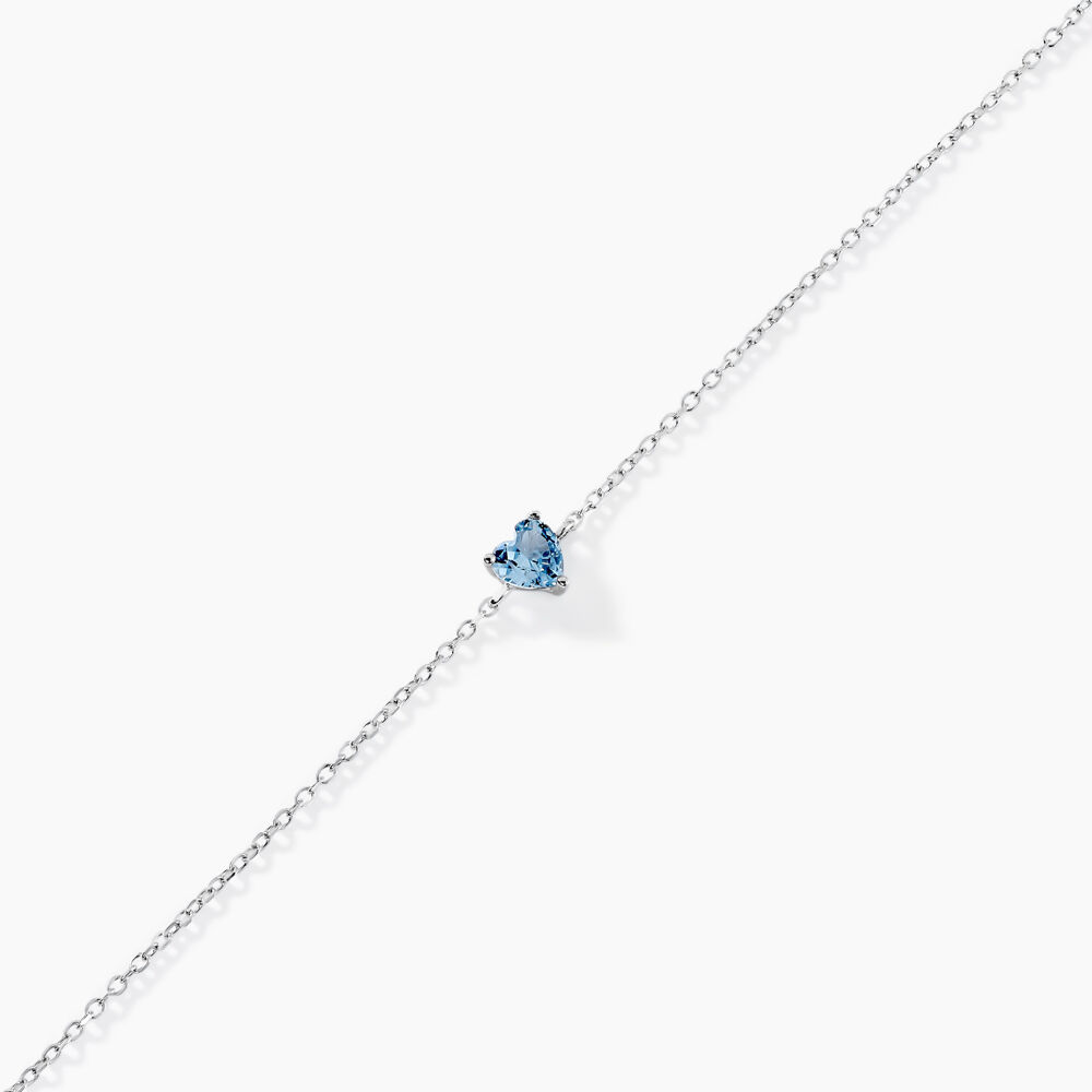 Bracelet Kelvyn Argent Blanc Oxyde De Zirconium - Bracelets chaînes Femme | Marc Orian