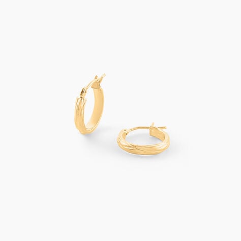 Créoles Vitali Or Jaune - Créoles Femme | Marc Orian