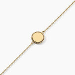 Bracelet Aurore Acier Jaune Forme - Bracelets cha&icirc;nes Femme | Marc Orian