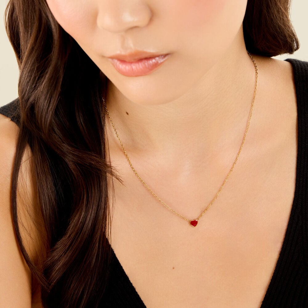 Collier Ha&iuml;a Acier Dor&eacute; - Colliers fantaisie Femme | Marc Orian