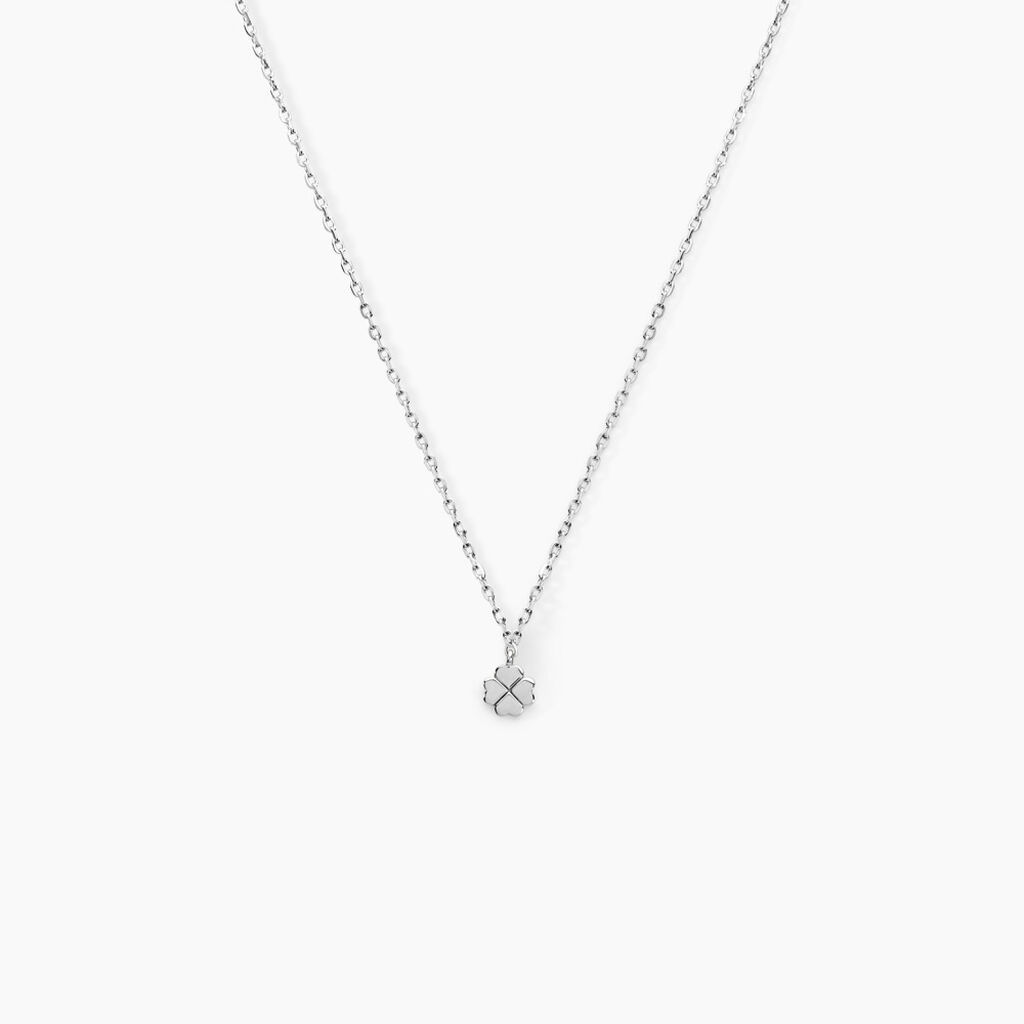 Collier Mayane Argent Blanc - Colliers fantaisie Femme | Marc Orian