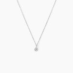 Collier Mayane Argent Blanc - Colliers fantaisie Femme | Marc Orian
