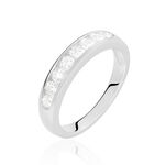 Alliance Giulia Or Blanc Diamant - Alliances avec pierres Femme | Marc Orian
