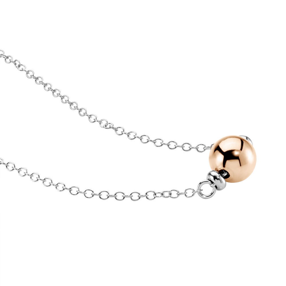 Collier Argent Bicolore Pelage - Colliers Femme | Marc Orian