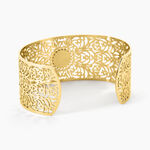 Bracelet Jonc Acier Dor&eacute; Maurits Agate - Bracelets joncs Femme | Marc Orian