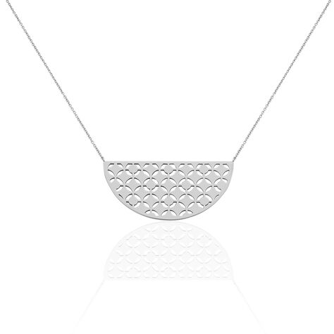 Collier Yelda Acier Blanc - Colliers fantaisie Femme | Marc Orian