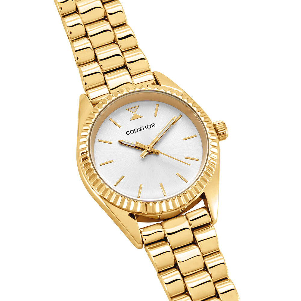 Montre Codhor Sandy Blanc - Montres étanches Femme | Marc Orian