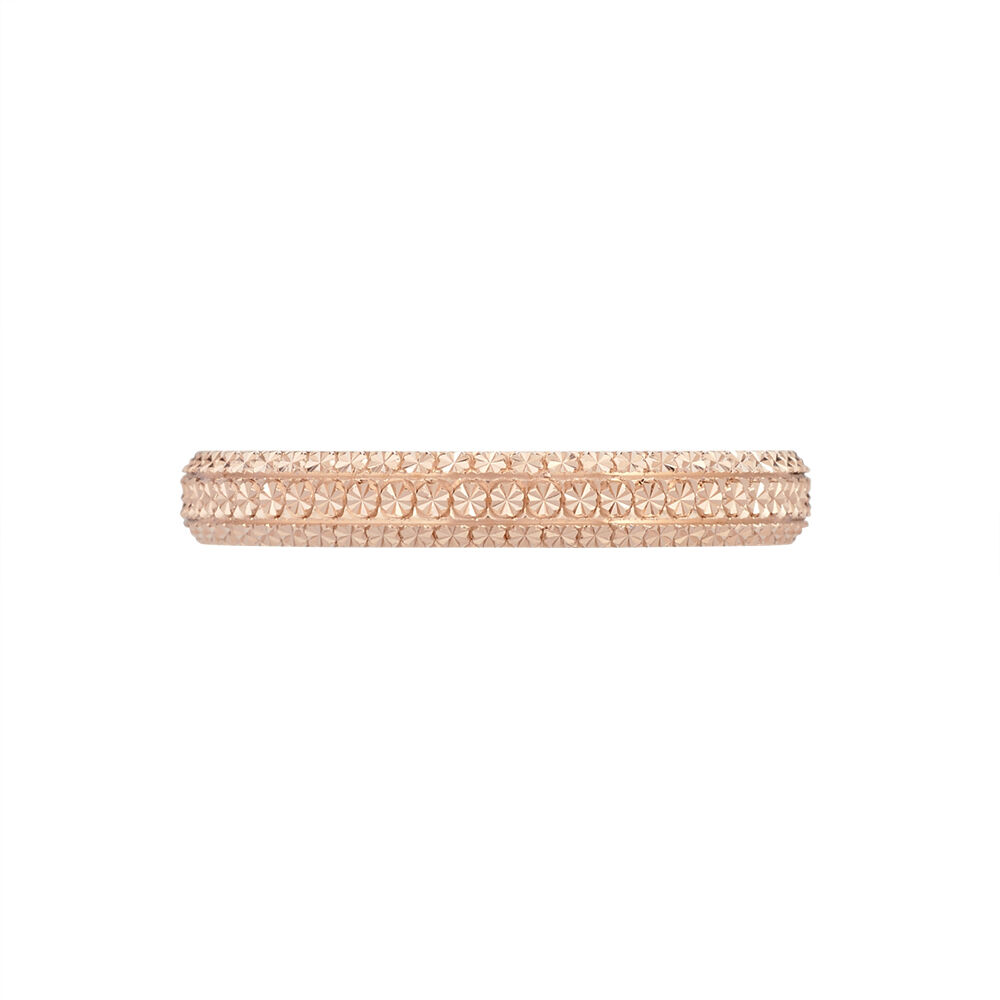 Alliance Luzia Demi Jonc Classique Or Rose - Alliances personnalisées Femme | Marc Orian