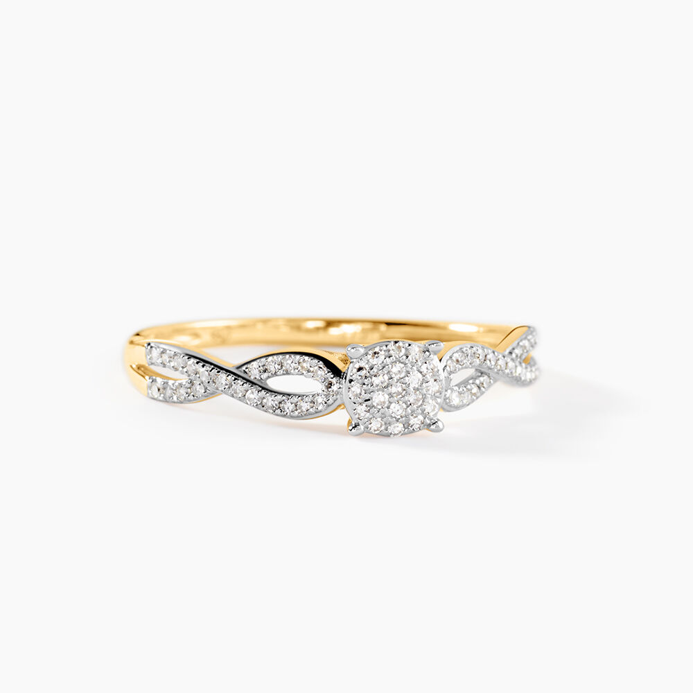 Bague Roseline Or Jaune Diamant - Bagues pierres pr&eacute;cieuses Femme | Marc Orian