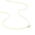 Collier Or Jaune Prasiolite - Colliers ras du cou Femme | Marc Orian