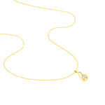 Collier Koline Or Jaune Oxyde De Zirconium - Colliers solitaires Femme | Marc Orian
