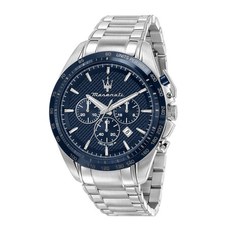 Montre Maserati Traguardo Bleu - Montres étanches Homme | Marc Orian