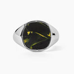 Chevali&egrave;re Jourdan Edom Acier Argent&eacute; - Bijoux fantaisie Homme | Marc Orian