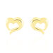Boucles D'oreilles Puces Anne-maudae Coeurs Or Jaune - Puces Femme | Marc Orian