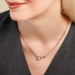 Collier Allyce Argent Blanc - Colliers Femme | Marc Orian