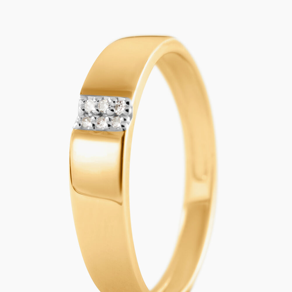 Bague Soha Or Jaune Diamant - Parures de mariage Femme | Marc Orian