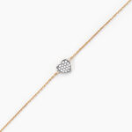 Bracelet Eclat D'amour Or Jaune Oxyde De Zirconium - Bracelets cha&icirc;nes Femme | Marc Orian