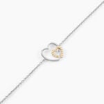 Bracelet Ticia Or Jaune Argent Blanc Oxyde De Zirconium - Bracelets cha&icirc;nes Femme | Marc Orian