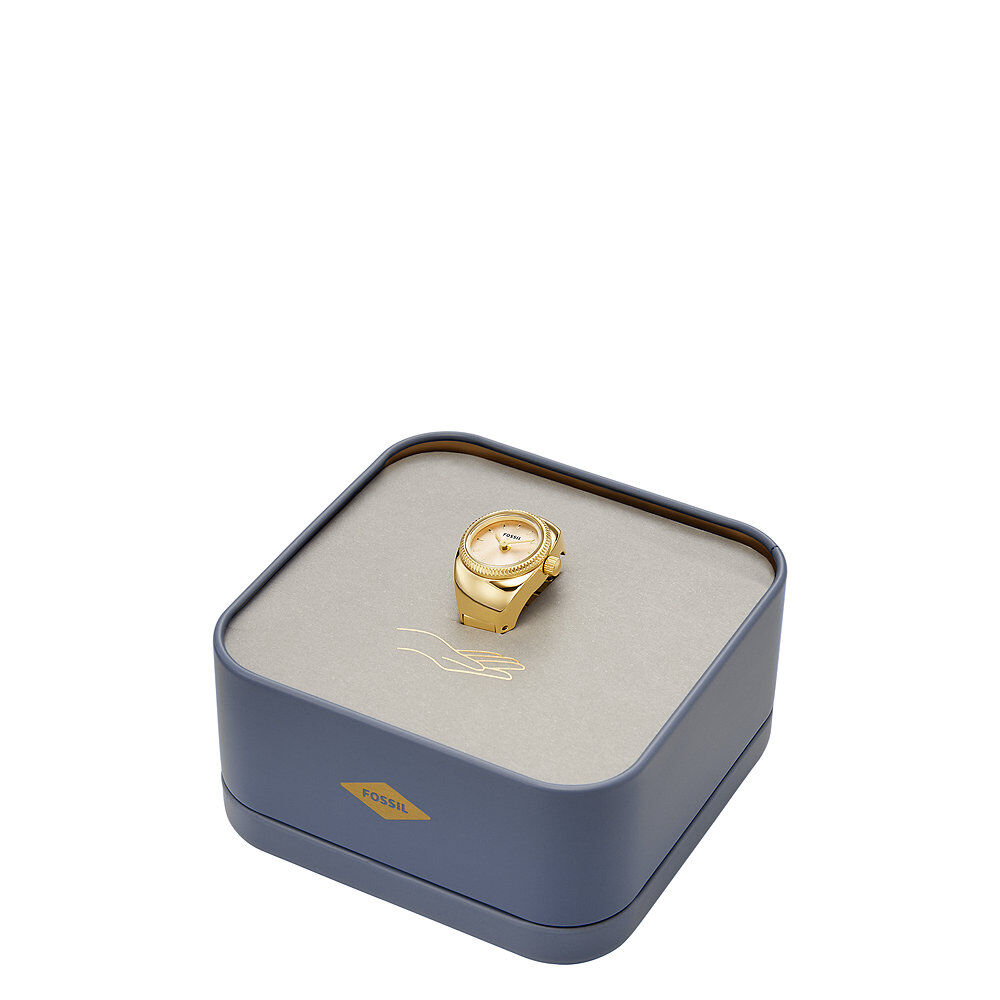 Montre Fossil Watch Ring Doré - Montres étanches Femme | Marc Orian