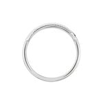 Bague De Phalange Palma Argent Blanc - Bagues phalange Femme | Marc Orian