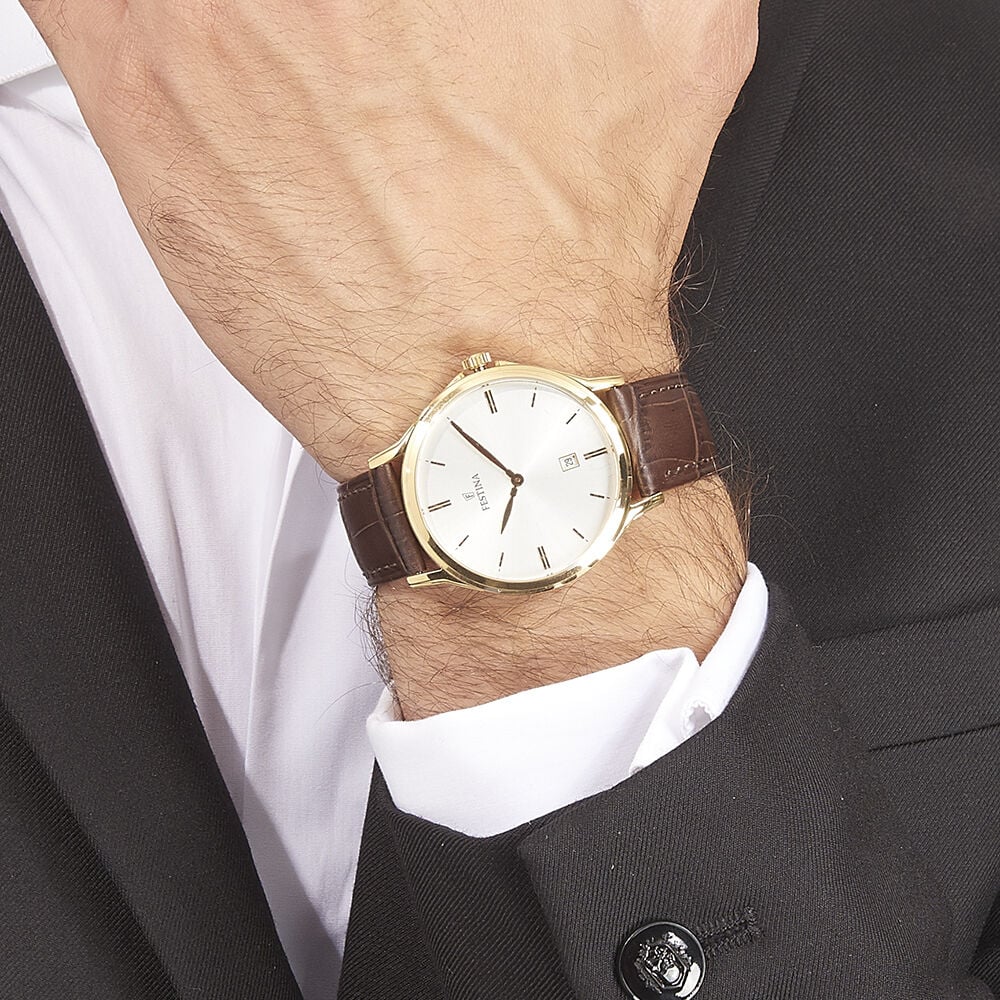 Montre Festina Classics Argent - HIMHJQF0040 • Marc Orian | Bijouterie en  ligne