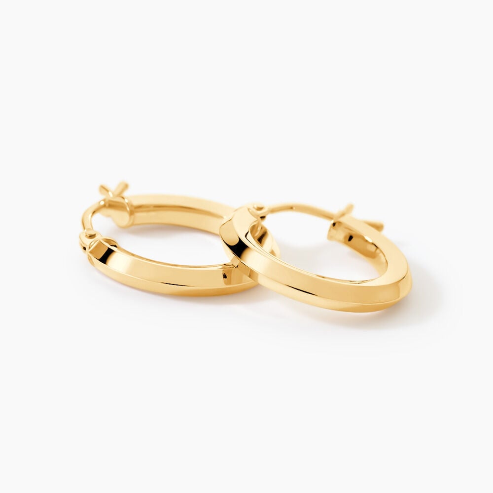 Cr&eacute;oles Ilana Or Jaune - Cr&eacute;oles Femme | Marc Orian