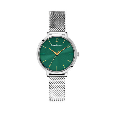 Montre Pierre Lannier Chouquette Vert - Montres &eacute;tanches Femme | Marc Orian