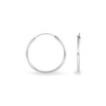 Cr&eacute;oles Argent Blanc Olympia - Cr&eacute;oles Femme | Marc Orian