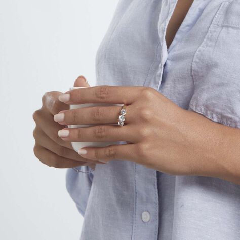 Bague Plaqué Or Just Oxydes De Zirconium - Bague fantaisie Femme | Marc Orian
