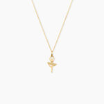 Pendentif Gabinia Danceuse Or Jaune - Pendentifs Famille | Marc Orian