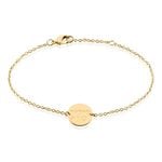 Bracelet Plaqu&eacute; Or Nichol - Bracelets Medailles Femme | Marc Orian
