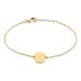 Bracelet Plaqué Or Nichol - Bracelets Medailles Femme | Marc Orian