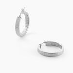 Cr&eacute;oles Ugenie Or Blanc - Cr&eacute;oles Femme | Marc Orian