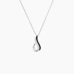 Collier Priscillia Argent Blanc Oxyde De Zirconium - Colliers avec pierres Femme | Marc Orian
