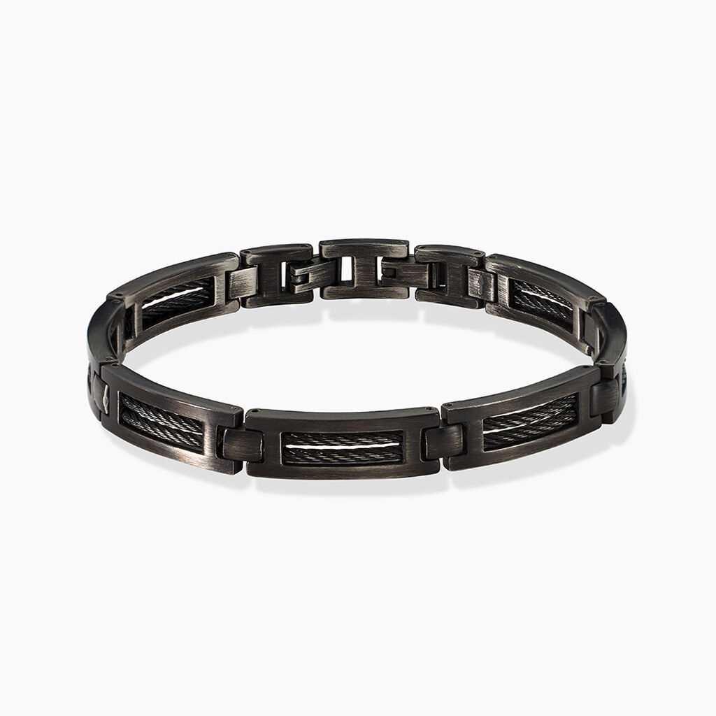 Bracelet Phebus Him Acier Noir - Bracelets Homme | Marc Orian