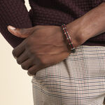 Bracelet Jourdan Kessel Acier Blanc - Bracelets cuir Homme | Marc Orian