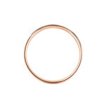 Alliance Fantaisie Diamantee Ruban Plat Or Bicolore - Alliances duo Unisex | Marc Orian