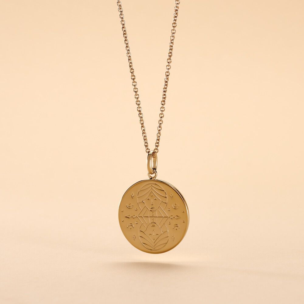 Collier Astro Plaqu&eacute; Or - Colliers ete Femme | Marc Orian