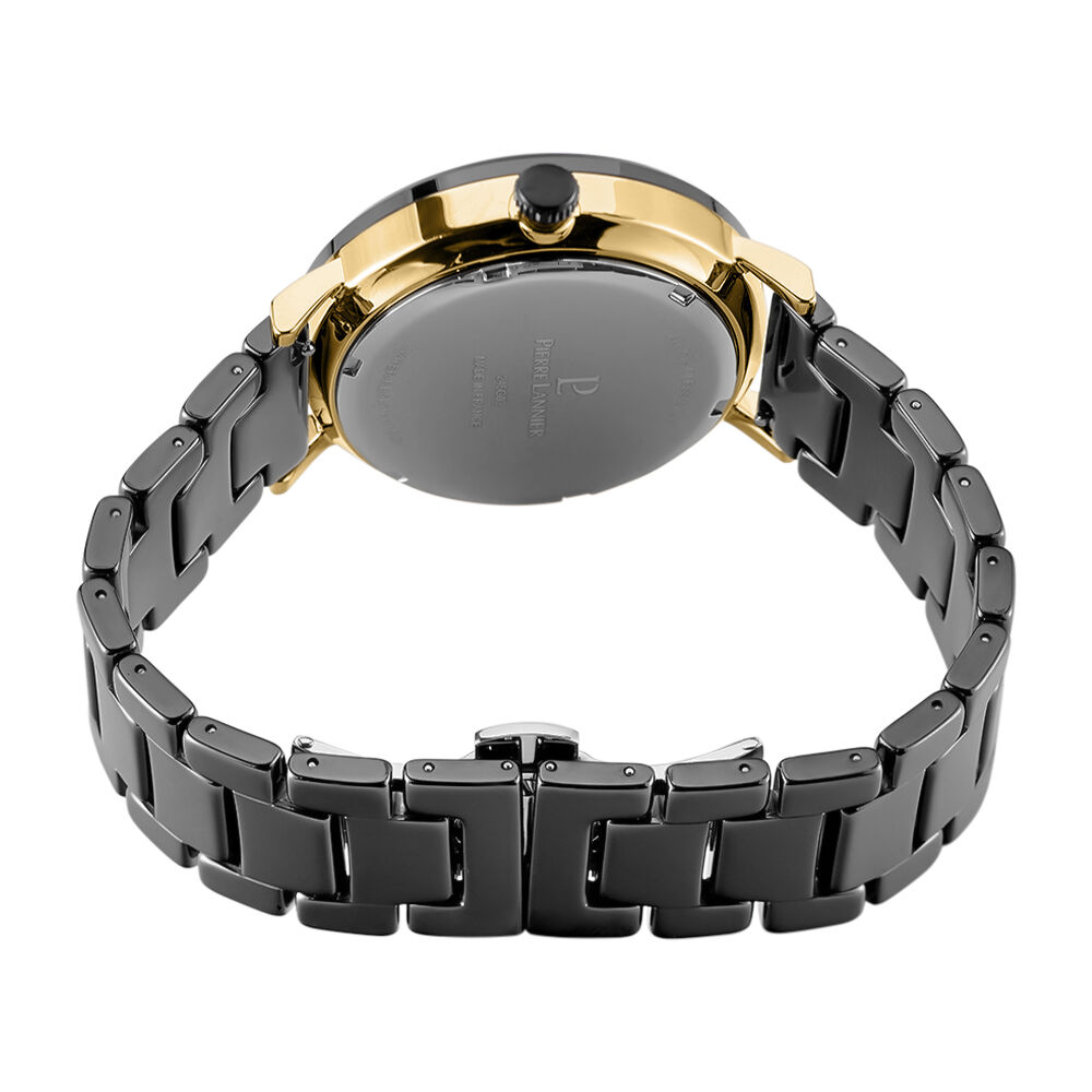 Montre Pierre Lannier Ceramic Noir - Montres classiques Homme | Marc Orian