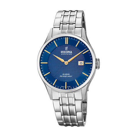 Montre Festina Swiss Made Bleu London - Montres classiques Homme | Marc Orian